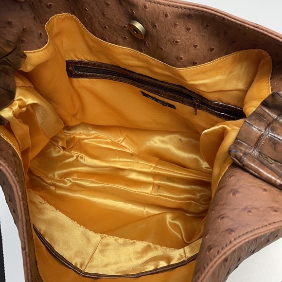 Nine West brown leather hobo bag - Picture 4 of 5